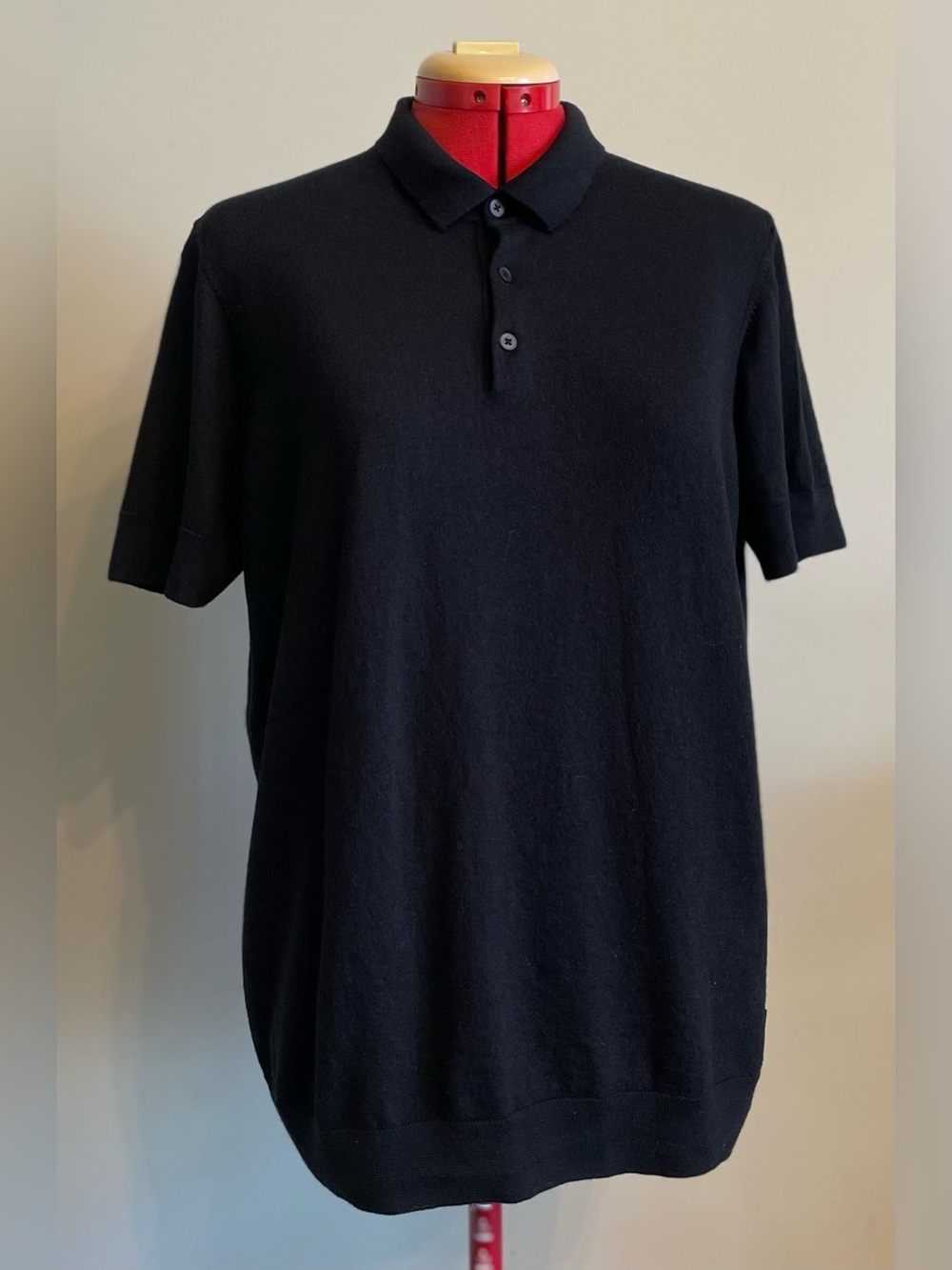 Hugo Boss - all wool polo shirt Size Large